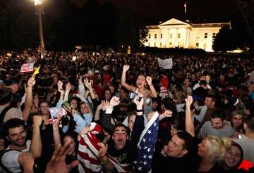 crowds react to news of osama bin laden s death