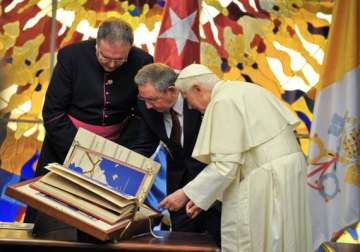 declare good friday a holiday pope urges raul castro