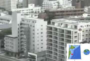 earthquake hits japan no damage