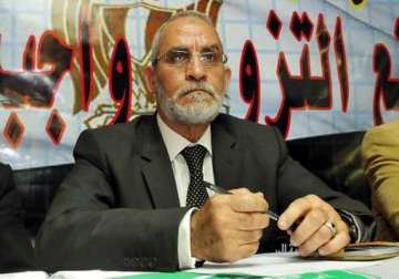 egypt orders arrest of top muslim brotherhood leader