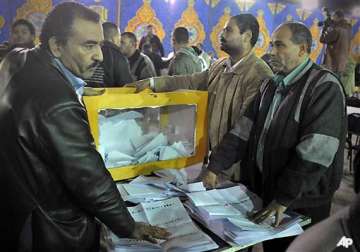 egypt s military takes credit for election turnout