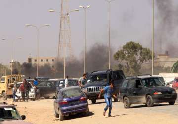 eight killed in firing on anti militia protesters in libya
