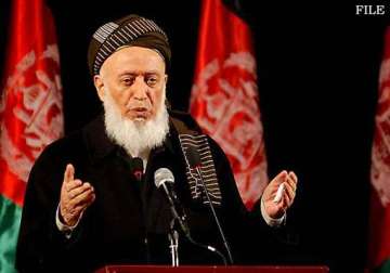 suicide bomber kills former afghan president rabbani