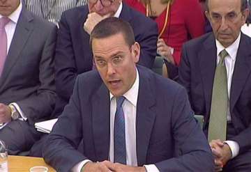 ex aides question james murdoch testimony over phone hacking.
