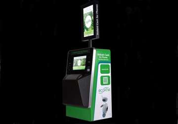 exchange old mobile phone for cash at atm soon