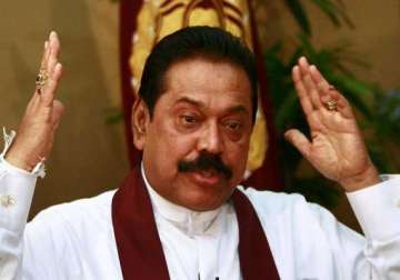 external pressure on lanka may hurt progress rajapaksa warns