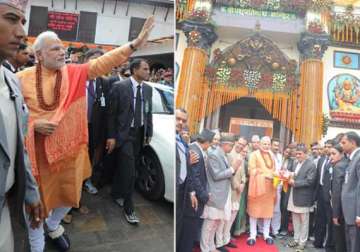 feeling extremely blessed says narendra modi after offering prayers at pashupatinath temple