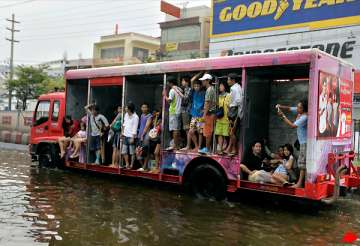 floods encroach deeper into bangkok risk subway