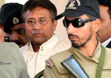 musharraf arrested home declared sub jail