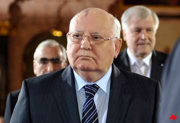 former president gorbachev urges putin to step down after protests