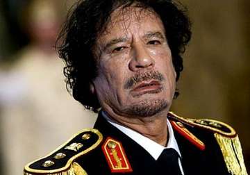 gaddafi says he quit compound in tactical withdrawal