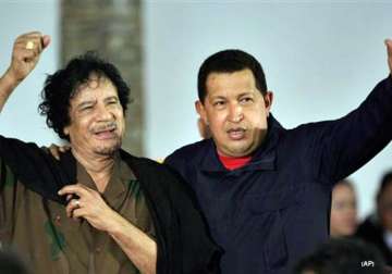 hugo chavez condemns libya airstrikes as madness