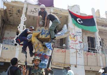 gadhafi spokesman libyan leader leading the fight