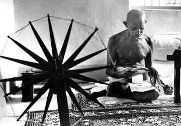 gandhi s charkha sold for 110 000 pounds at uk auction