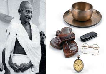 gandhi s sandals and other belongings to be auctioned in uk