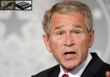 george bush says china s no. 1 target is us next is india