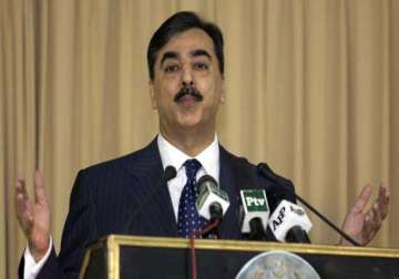gilani says not stepping down after budget