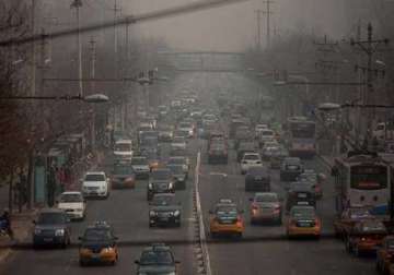 harmful pollutants go up sharply in beijing