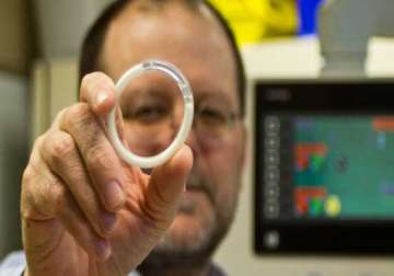 here is an intra vaginal ring that may prevent hiv