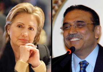 hillary meets kayani zardari gilani