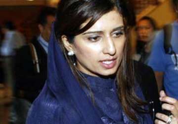 hina rabbani says haqqani network was cia s blue eyed boy