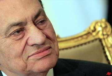 hosni mubarak hospitalised report