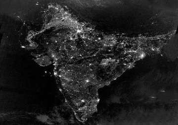 how india looked from space on diwali night nasa pic