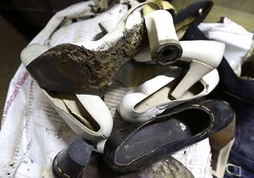 imelda marcos famous collection of shoes damaged by termites floods