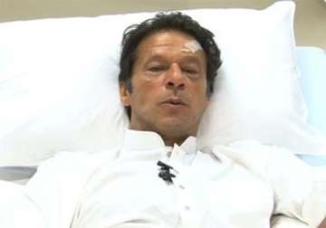 imran khan discharged from hospital after fall