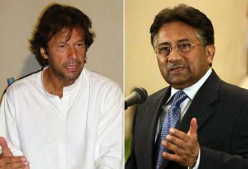 imran khan indicates political tie up with musharraf