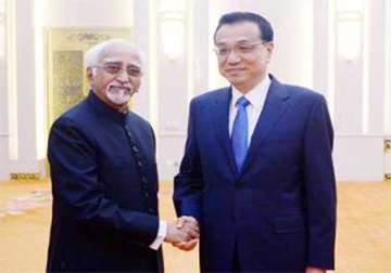 india china ink agreement on industrial parks