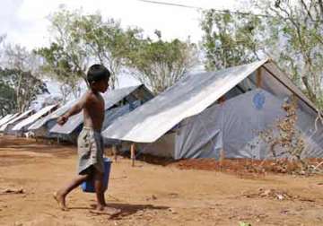 india builds 10 000 homes for internally displaced people in sri lanka