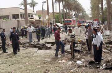 38 dead as blasts target embassies in baghdad