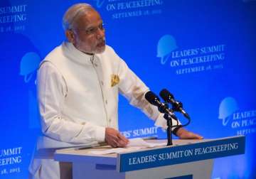 pm modi concerned over no say to countries providing troops