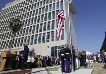 historic moment us flag raised in cuba after 54 years