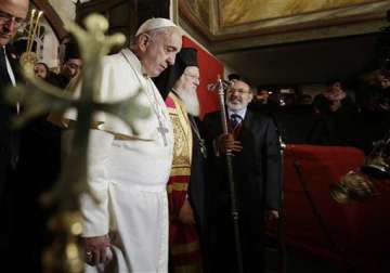 pope ends turkey trip seeking unity with orthodox