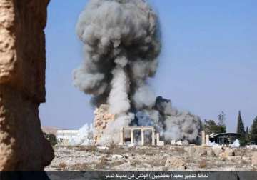 islamic state blows up three palmyra funerary towers