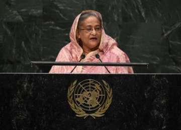 no development without peace security bangladesh pm