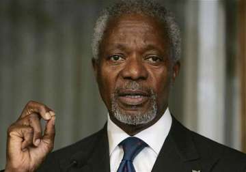 ebola neglected because it started in africa kofi annan