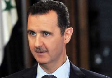 france supports terrorism not peace syrian president assad