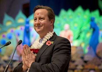 british pm david cameron greets indian diaspora on diwali