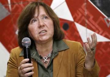 svetlana alexievich of belarus wins nobel literature prize