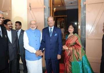 india offers 500 million credit to mauritius during pm modi s visit 5 pacts signed