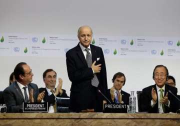 it s a deal historic climate change agreement adopted in paris