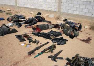 syrian army kills terrorists near kobane
