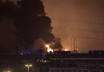 massive explosions rock chinese port city tianjin 17 killed