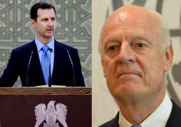 syrian president pledges cooperation with new un envoy