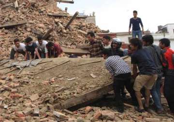 several hindu temples destroyed in nepal quake