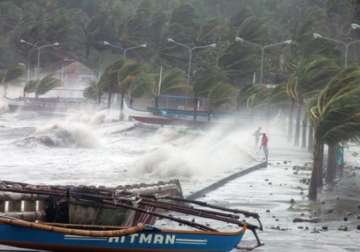 philippines evacuates 700 000 ahead of powerful typhoon