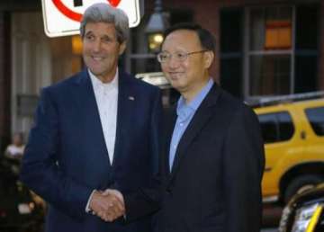 kerry holds talks with chinese diplomat in boston